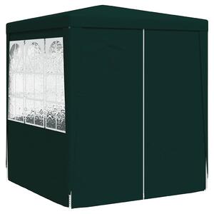 Profi party stan s bočnicemi 2,5 x 2,5 m zelený 90 g/m²