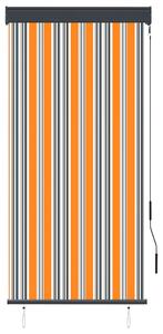 Venkovní roleta 80 x 250 cm žlutomodrá