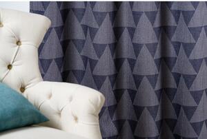 Modro-šedý závěs 130x260 cm Zatapa – Mendola Fabrics