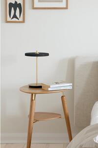 Černá LED stmívatelná stolní lampa s kovovým stínidlem (výška 31 cm) Asteria Move – UMAGE
