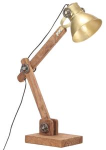 Industriální stolní lampa mosazná kulatá 58 x 18 x 90 cm E27