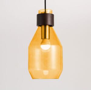 Toolight - Závěsná stropní lampa z oranžového skla APP434-1CP