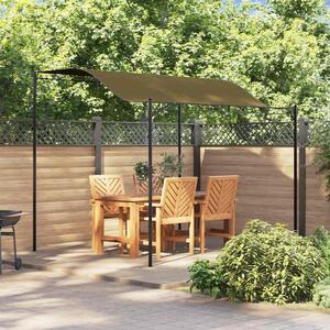 Stínící markýza 3 x 2,4 m taupe 180 g/m² 312216