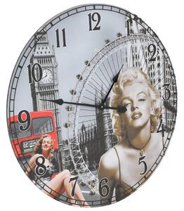 Vintage nástěnné hodiny 60 cm