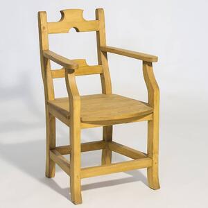 Massive home | Židle s područkami Corona XII CHR12_2 Tmavý vosk
