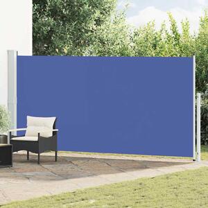 Zatahovací boční markýza 180 x 500 cm modrá 313409