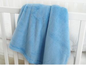 Modrá dětská deka z mikroflanelu 110x140 cm Exclusive – B.E.S