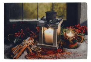Vánoční rohožka RUSTIC WELCOME 38x58 cm - více variant Varianta: Svíčka
