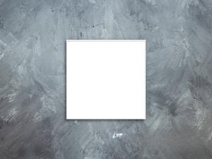 Nástěnný infrapanel BASIC 300W | Výhřevnost 5.5 m2 | 60x50 cm