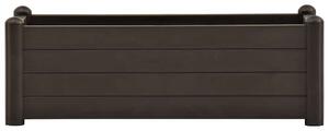 Vyvýšený záhon PP moka 100 x 43 x 35 cm