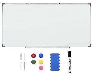 Magnetická tabule bílá 110 x 60 cm ocel