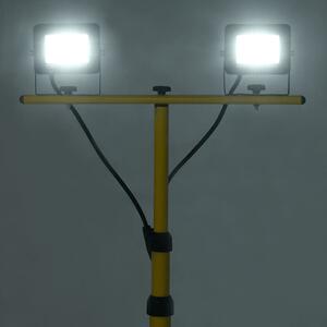 LED reflektor se stojanem 2 x 20 W studené bílé světlo
