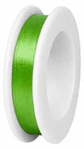 Satin Elegance Fresh Green – saténová stuha svěže zelená 10mm x 4m (4,-Kč/m)