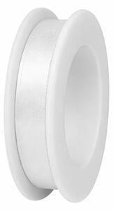 Satin Elegance White – saténová stuha bílá 10mm x 4m (4,-Kč/m)