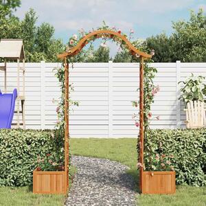 Zahradní pergola s truhlíky masivní jedle