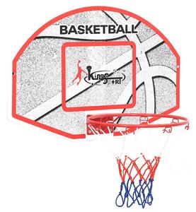 5dílná sada nástěnného basketbalového koše s deskou 66x44,5 cm