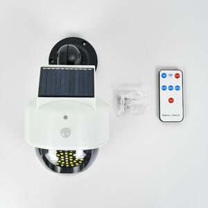 LEDsolar 39 nástěnná lampa atrapa kamery se sensorem, 39 LED se senzorem, bezdrátové, iPRO, 1,5 W, studená barva