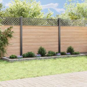 Gabionový vyvýšený záhon pozinkovaná ocel 400 x 100 x 20 cm