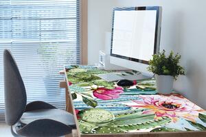 Podložka na psací stůl Kaktus květiny