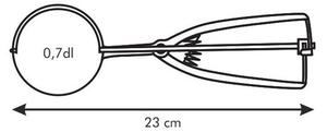 Mechanický porcovač PRESTO ø 6 cm