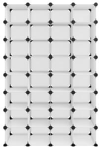 Botník průhledný 93 x 36,5 x 140 cm PP