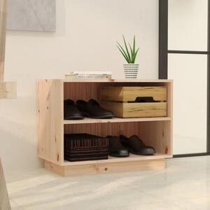 Botník 60 x 34 x 45 cm masivní borové dřevo