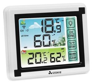 Izoxis Bezdrátová meteostanice a vlhkoměr IZOXIS 00015746