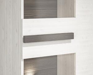 Casarredo - Komfort nábytek Obývací stěna, sestava LANTANA/BLANCO borovice sněžná/šedá