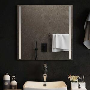 Koupelnové zrcadlo s LED osvětlením 60 x 60 cm