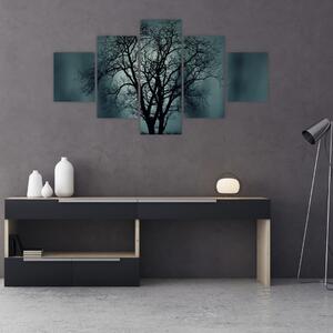 Obraz stromu v zatmění (125x70 cm)
