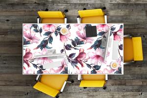 Ochranná podložka na stůl Květy ibišku