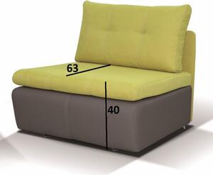 Casarredo - Komfort nábytek Rozkládací pohovka ARIETIS, s úložným prostorem, výběr látek SK2 | potah: solar 74,potah 2: solar 23