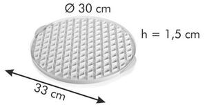 Vykrajovací forma mřížková DELÍCIA ø 30 cm