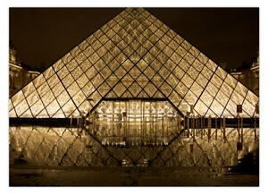 Obraz Louvre (70x50 cm)