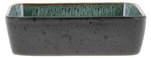 Bitz Kameninová zapékací mísa 19x14 cm Black/Green
