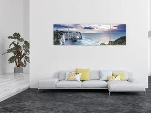 Obraz útesů (170x50 cm)