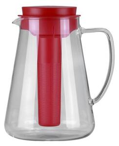Džbán TEO 2,5 l, s vyluhováním a chlazením, červená