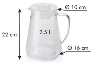 Džbán TEO 2,5 l, červená