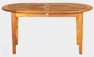 Fakopa DANTE - Teakový stůl oválný 90 x 160 cm