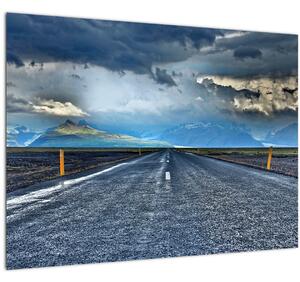 Obraz cesty v bouři (70x50 cm)
