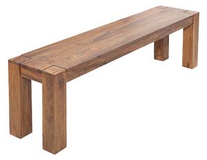 Massive home | Dřevěná lavice Mindy 140 cm hnědá MH155210