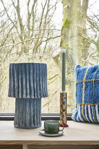 Villa Collection Lampa Styles z papírmaše 25x44 cm Blue