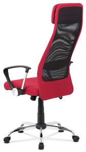 Kancelářská židle ANDRE černo-červená