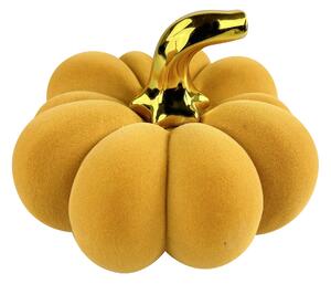 Mondex Keramická dýně MAVE 19x12,5 cm oranžová