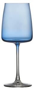 Lyngby Glas Sklenice na bílé víno Zero 43 cl (4ks) Blue