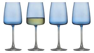 Lyngby Glas Sklenice na bílé víno Zero 43 cl (4ks) Blue