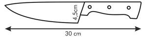 Nůž kuchařský HOME PROFI 17 cm