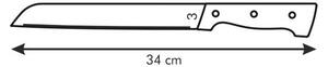 Nůž na chléb HOME PROFI 21 cm