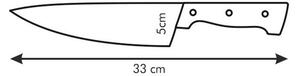 Nůž kuchařský HOME PROFI 20 cm