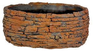 BETONOVÝ TRUHLÍK CIHLOVÝ 21x13x9cm "SKLÁDANÝ KÁMEN"